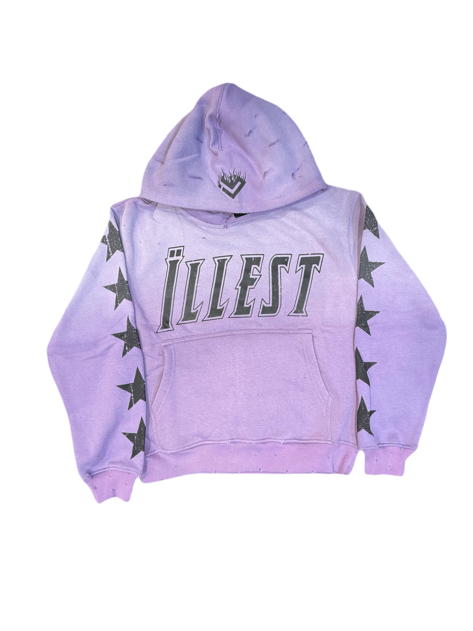 LOGO HOODIE [LAVENDER] – The Illest Club