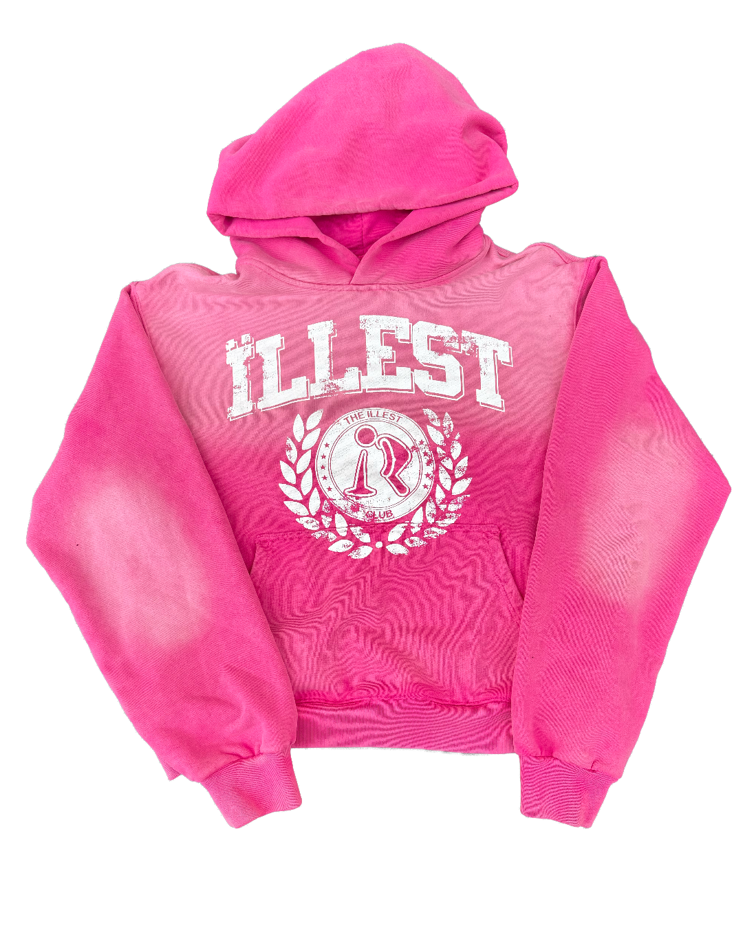 "UNIVERSITY" PINK HOODIE