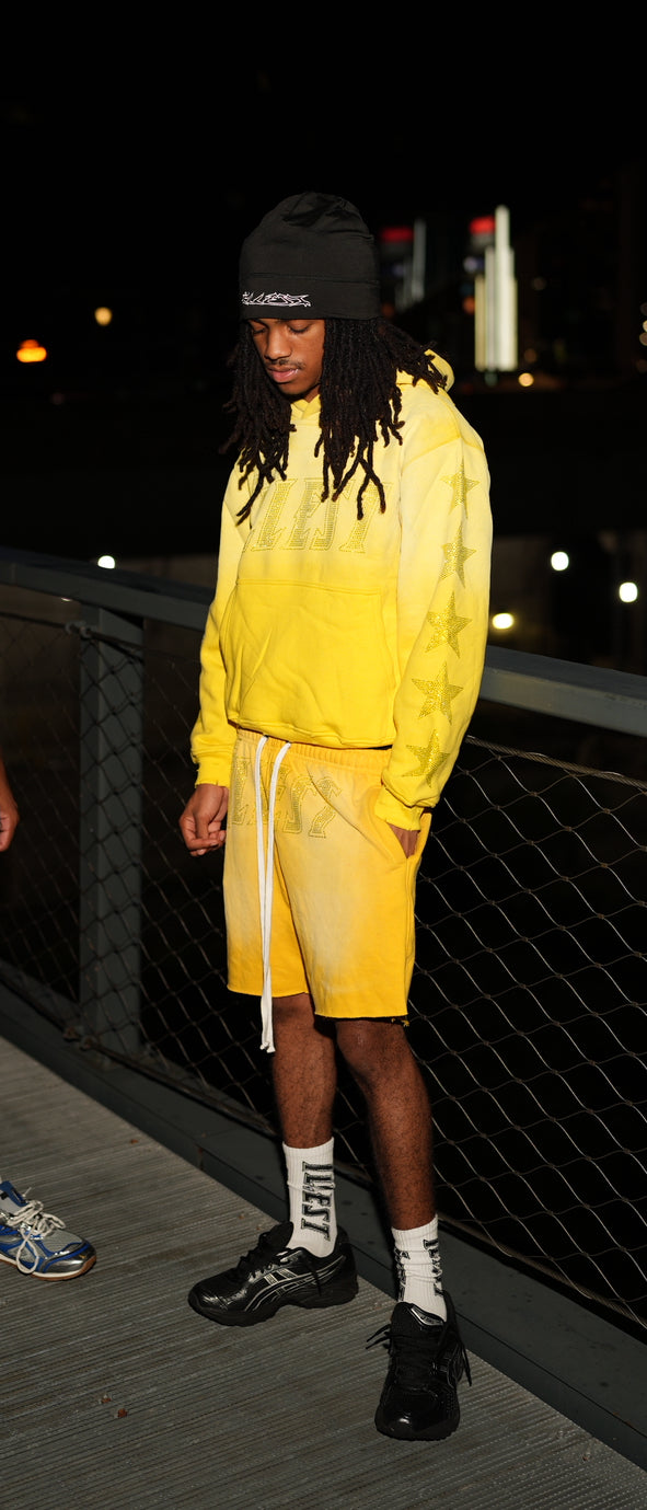 YELLOW "DAZZLE" SWEATSET