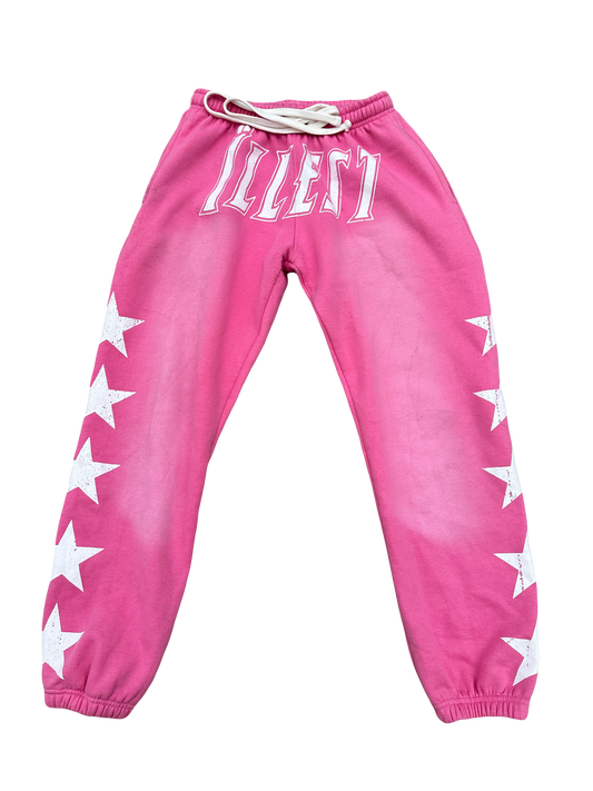 "BUBBLEGUM" SWEATPANTS